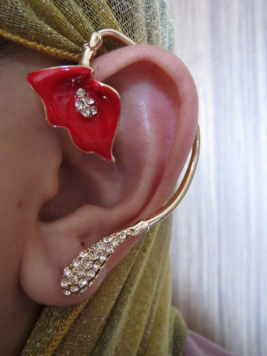 Anting red flower (AT85) image 2